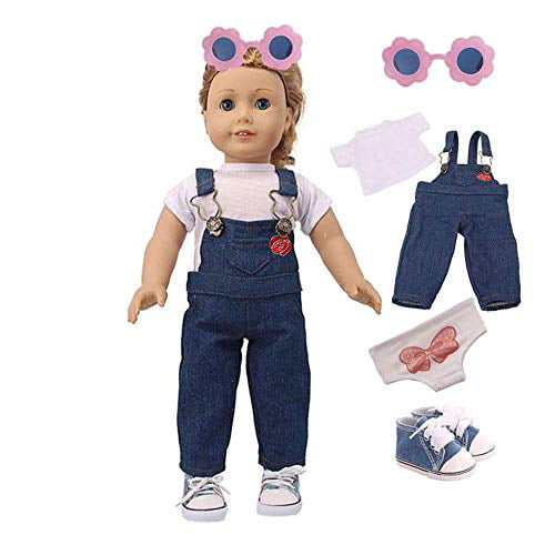 Handmade Doll Clothes Dress Underwear Pants Shoes for 18inch Girl Dolls Toys New